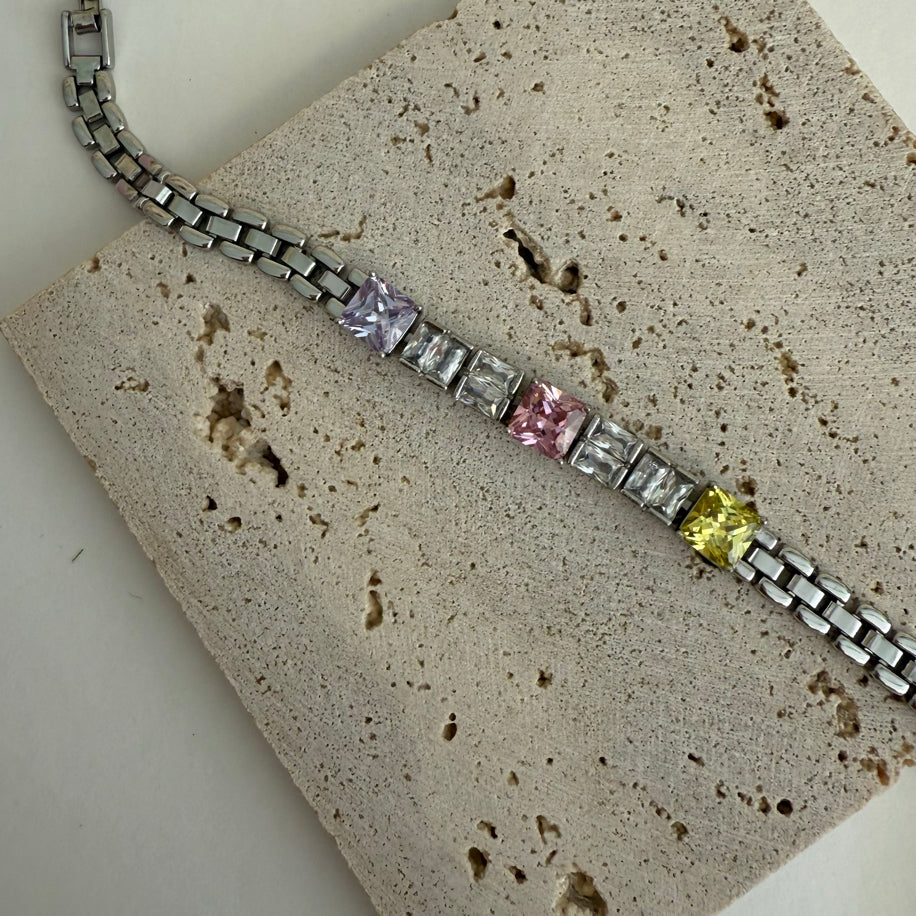 Silver Renkli Baget Bileklik|Xuping